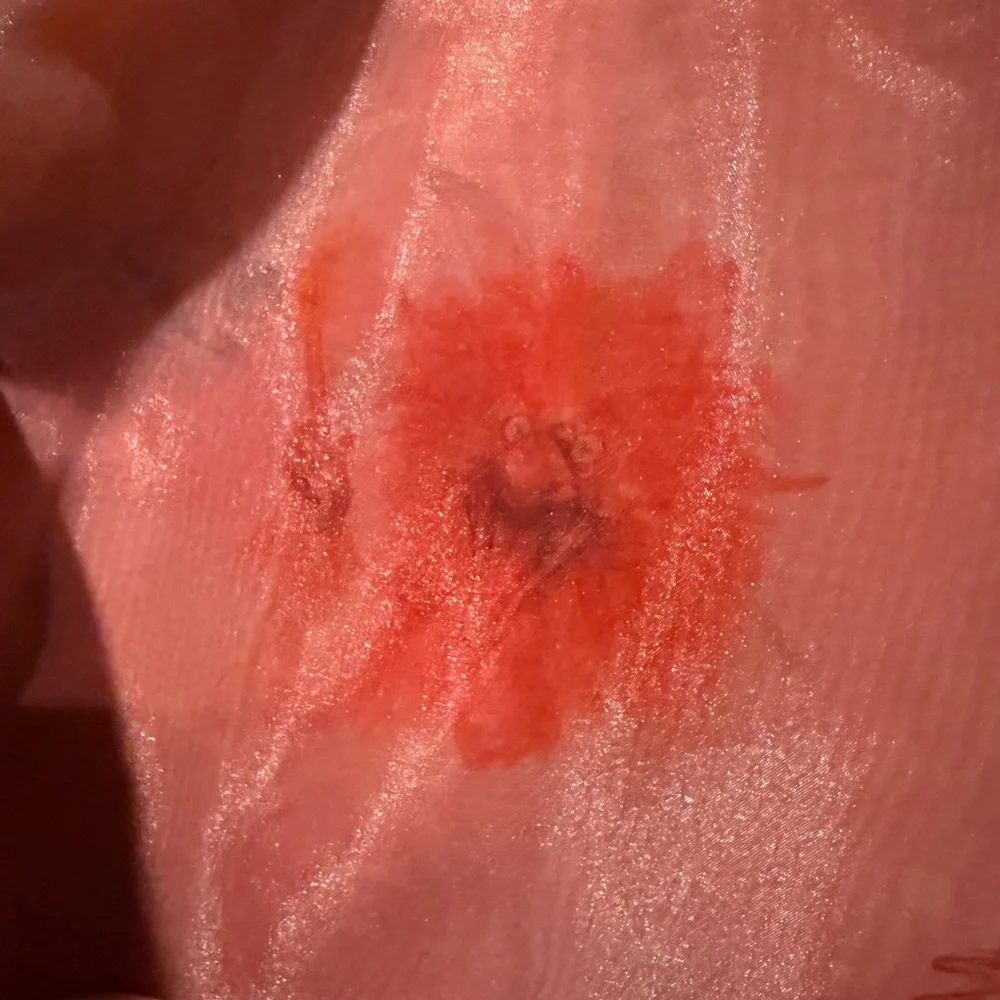 Vixen by Micheline Pitt Vibrant Orange labyrinth size medium never worn Fierys - Picture 7 of 8